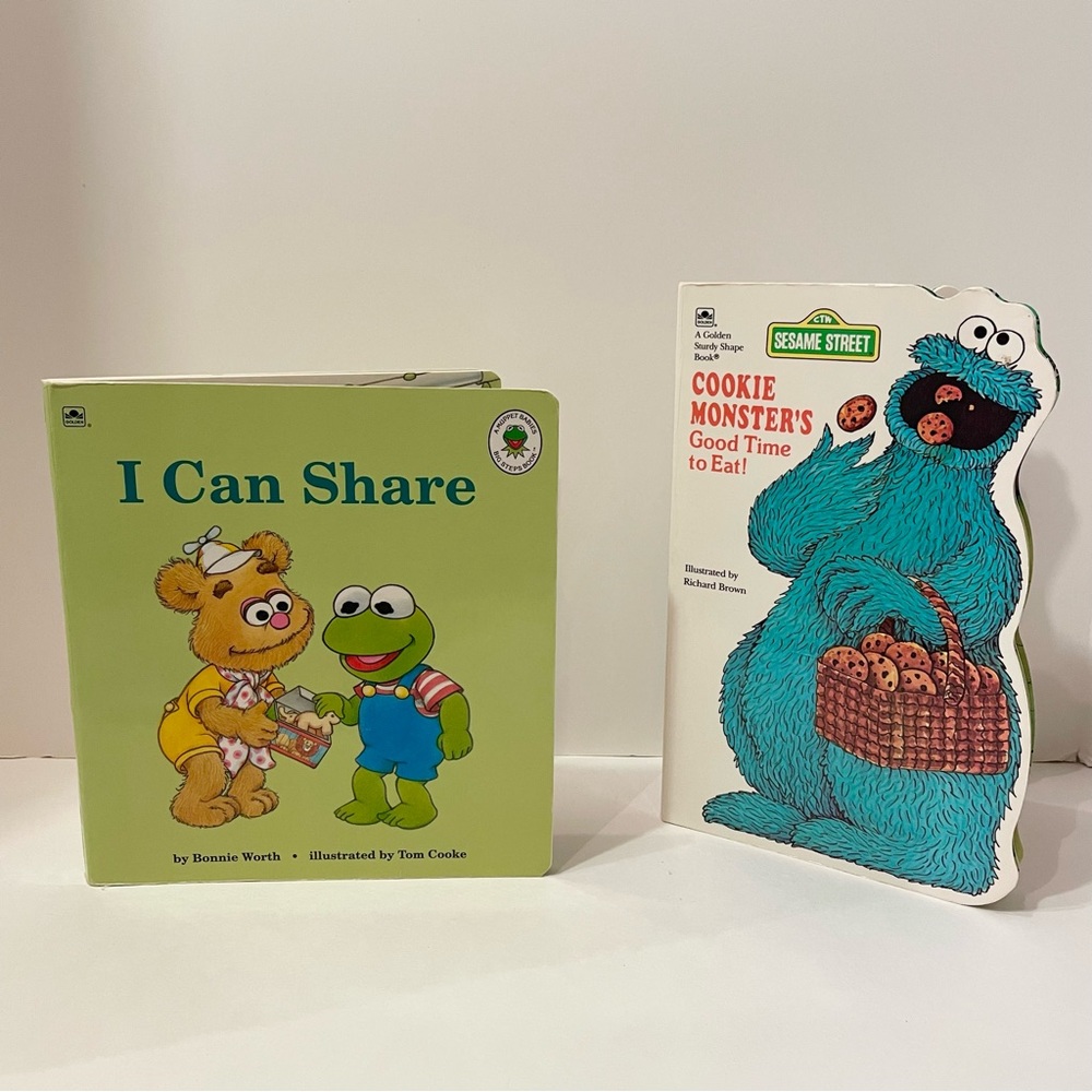 Vintage Sesame Street books